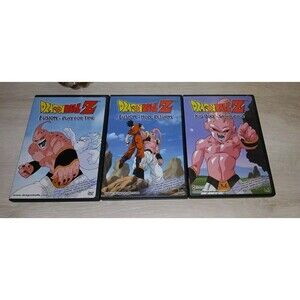 DragonBall Z DVDs Kid Buu Saiyan Pride Fusion Hope Returns & Play For Time Vtg